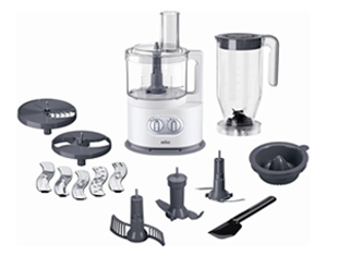 غذاساز 1000 وات براون مدل BRAUN-FP5150BK-