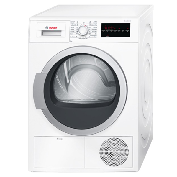 خشک کن بوش لهستان 8 کیلویی ، سری 6 مدل WTG86400IR